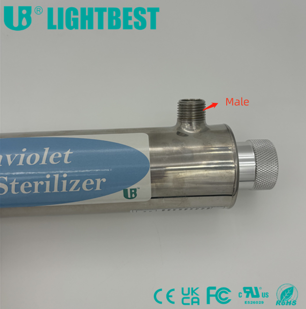 كيفية اختيار مدخل ومخرج معقم الأشعة فوق البنفسجية؟