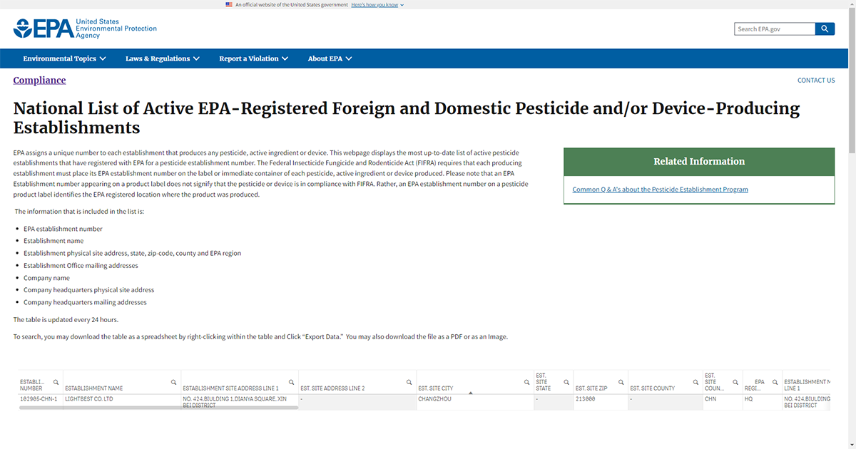 ما هي شهادة وكالة حماية البيئة2